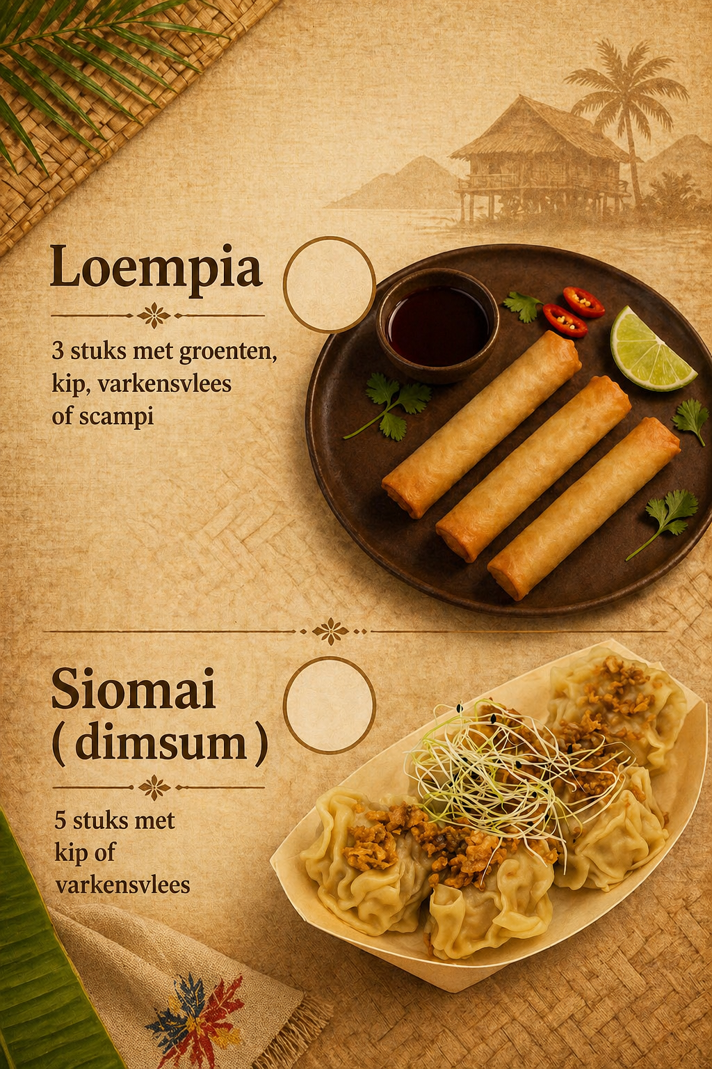 Asian Meal On The Wheel